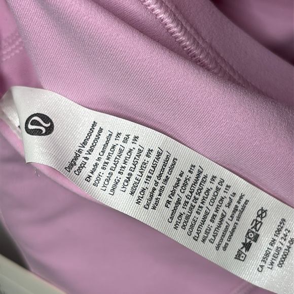 Lululemon Align T-Strap Tank Top in Orchid - Picture 10 of 14